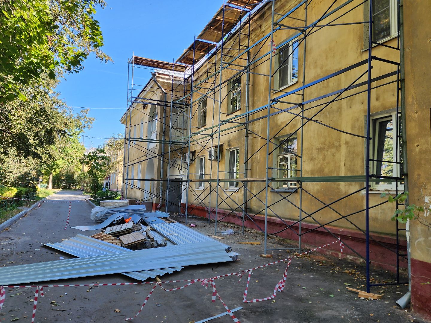 Чехов, улица Ильича, многоквартирный дом, МКД, ремонт кровли, реконструкция крыши, гидроизоляция, теплоизоляция, региональная программа Московской области, Фонд капремонта Московской области,