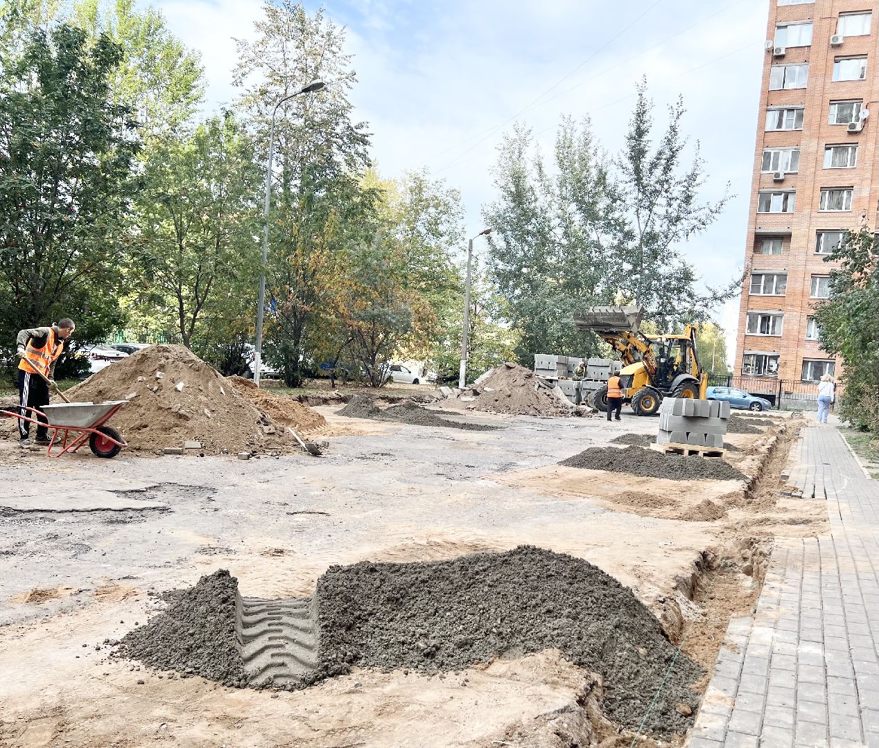 Балашиха, Подмосковье, Ремонт дворов, благоустройство дворов в подмосковье, модернизация детских игровых площадок,