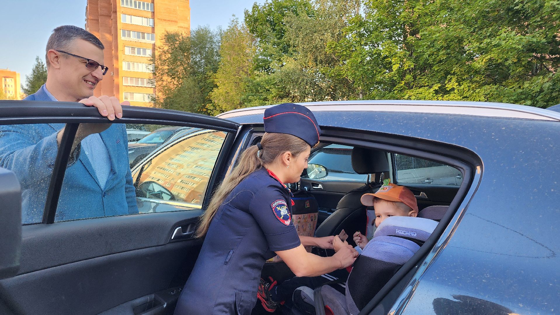 ОГИБДД, госавтоинспекторы, госавтоинспекция, Детское кресло, Ремень безопасности, Штраф, Домодедово, Подмосковье,