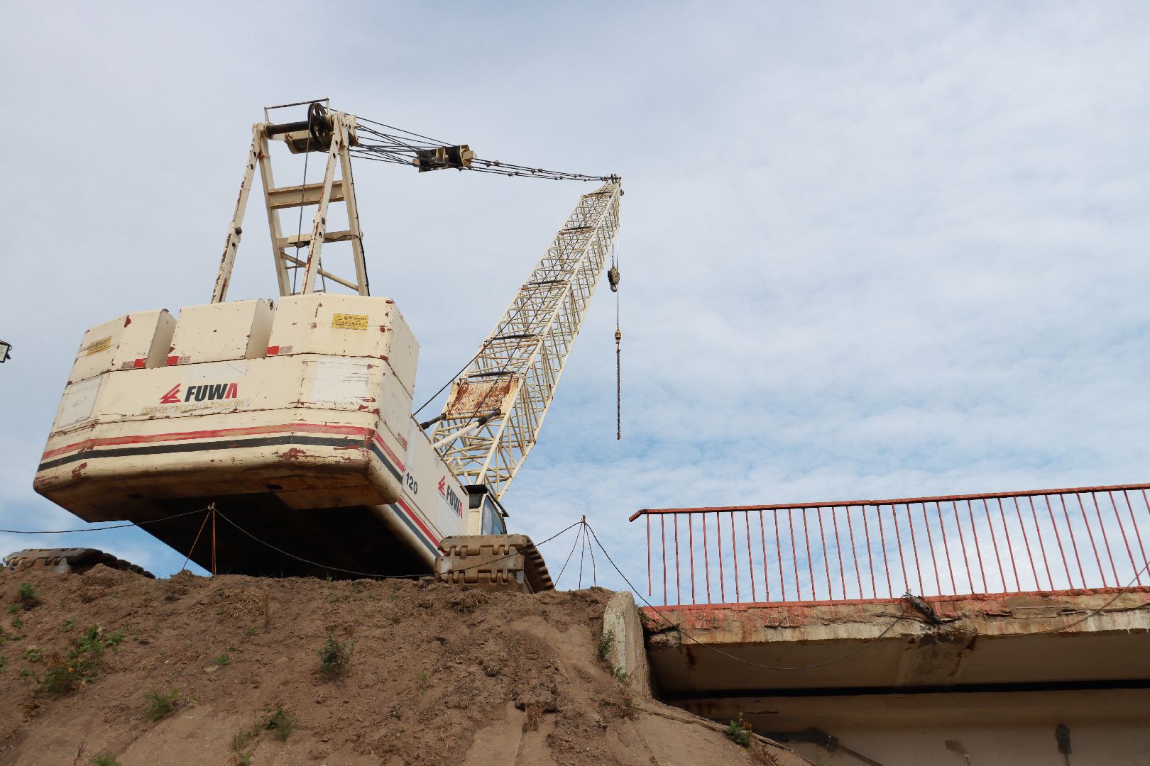 дороги, ремонт моста,