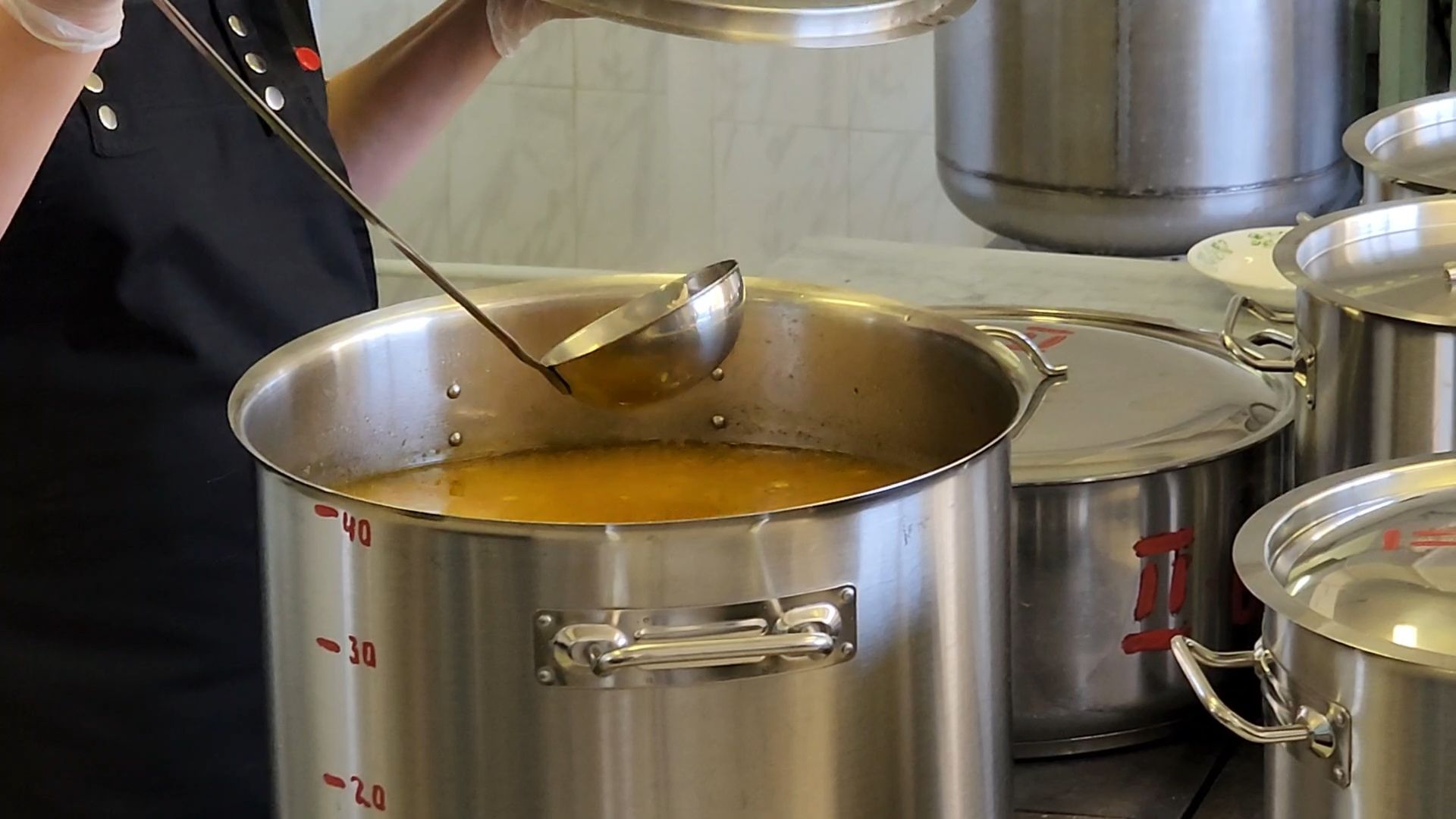 Раменское, Село Никитское, Никитская школа, Питание в никитской школе,