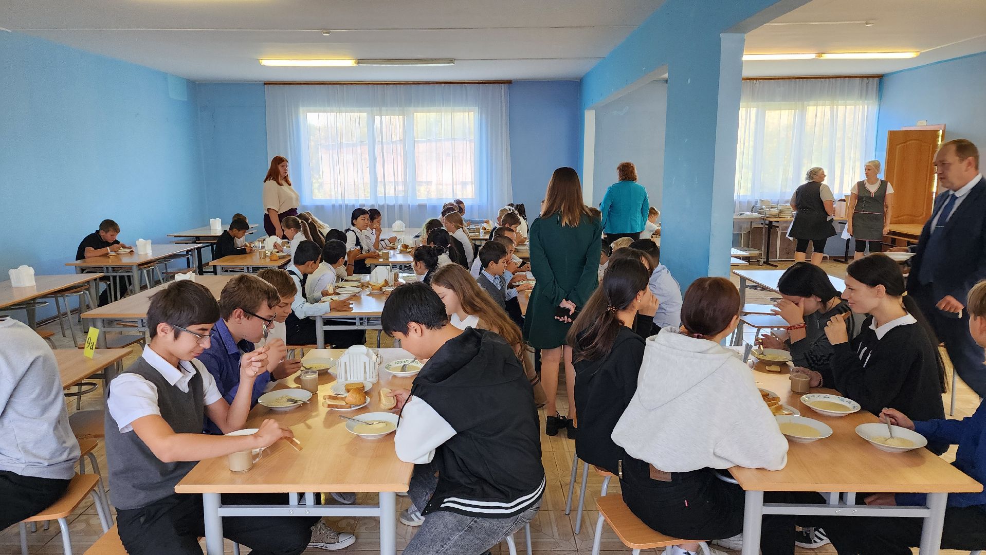 Раменское, Село Никитское, Никитская школа, Питание в никитской школе,