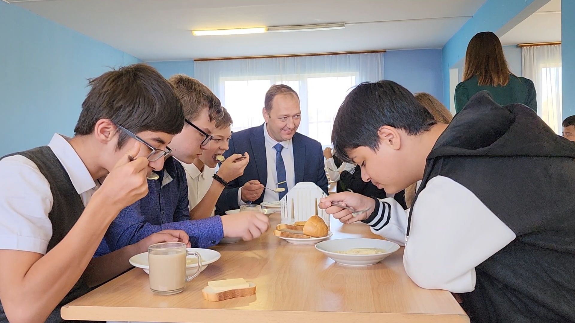 Раменское, Село Никитское, Никитская школа, Питание в никитской школе,