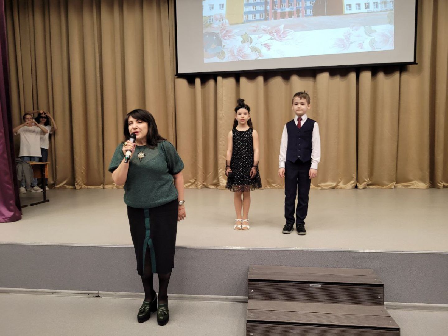 лопатинская школа, праздник, день космонавтики, образование, Единая Россия