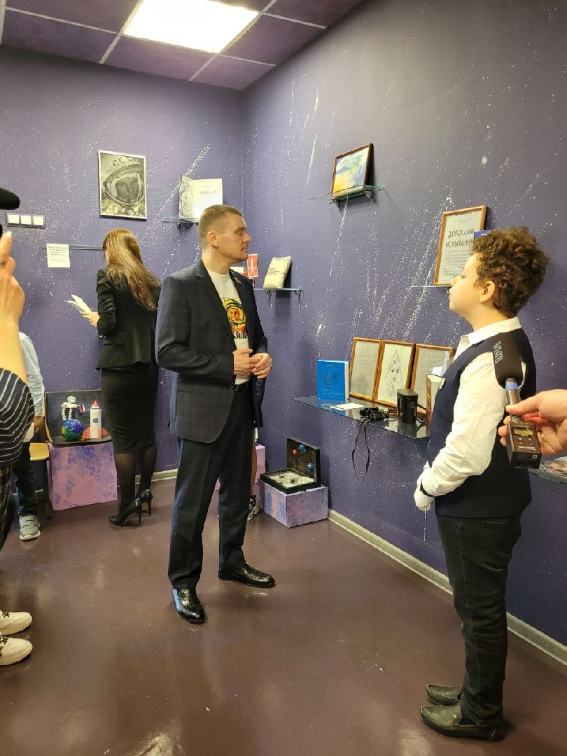 лопатинская школа, праздник, день космонавтики, образование, Единая Россия