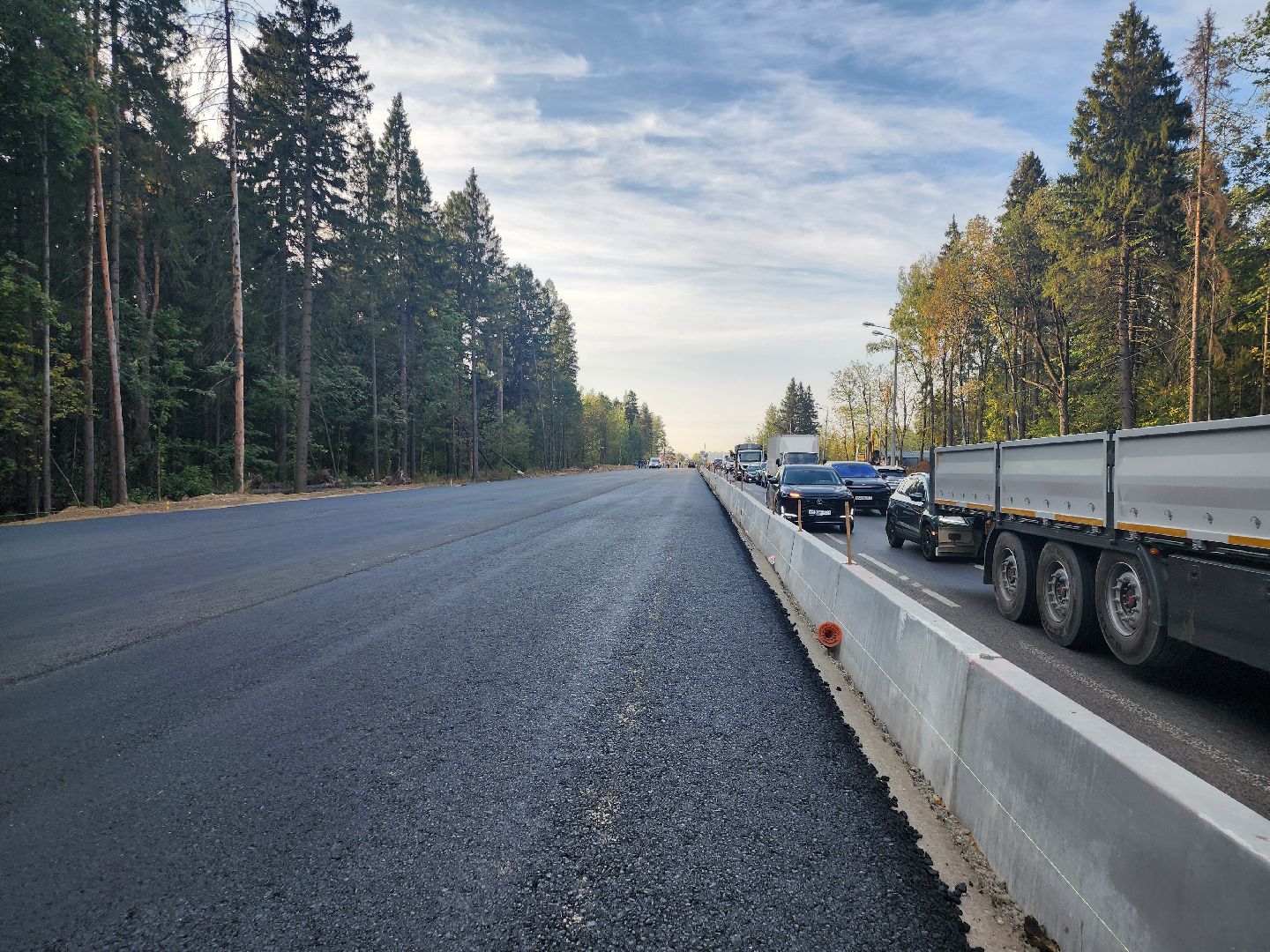 пироговское шоссе, реконструкция шоссе,