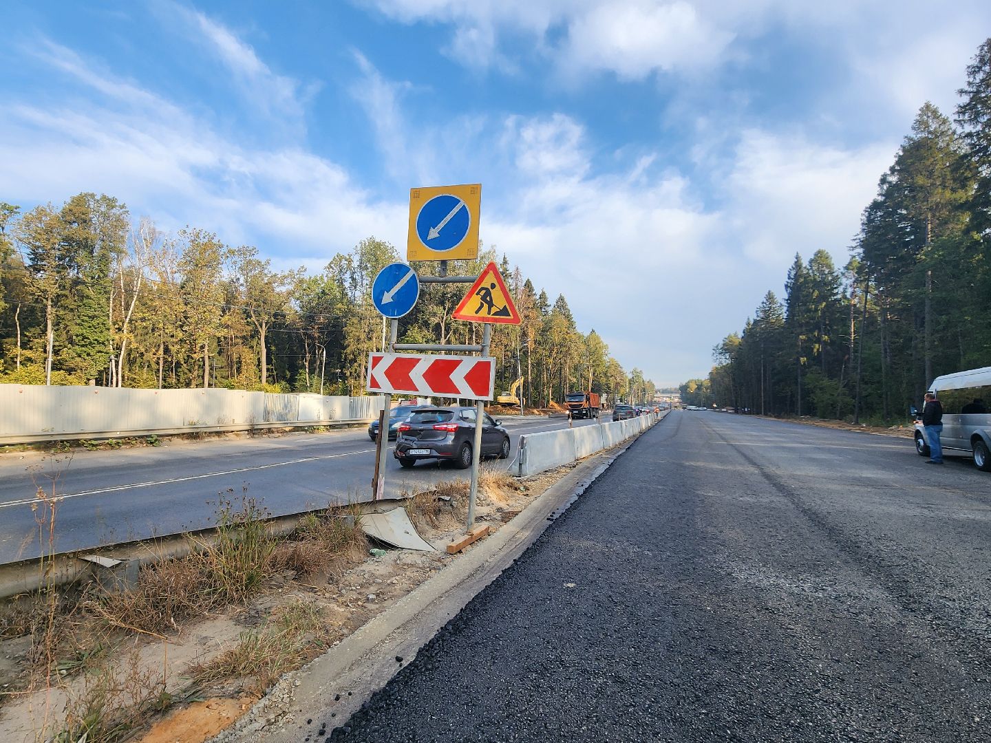 пироговское шоссе, реконструкция шоссе,