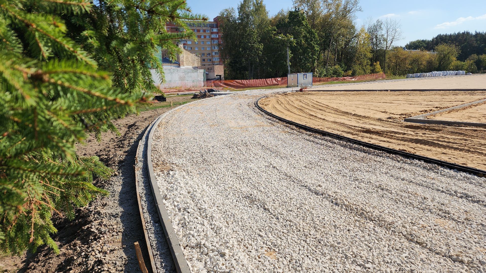 строительство, спорт, стадион, Лосино-Петровский,