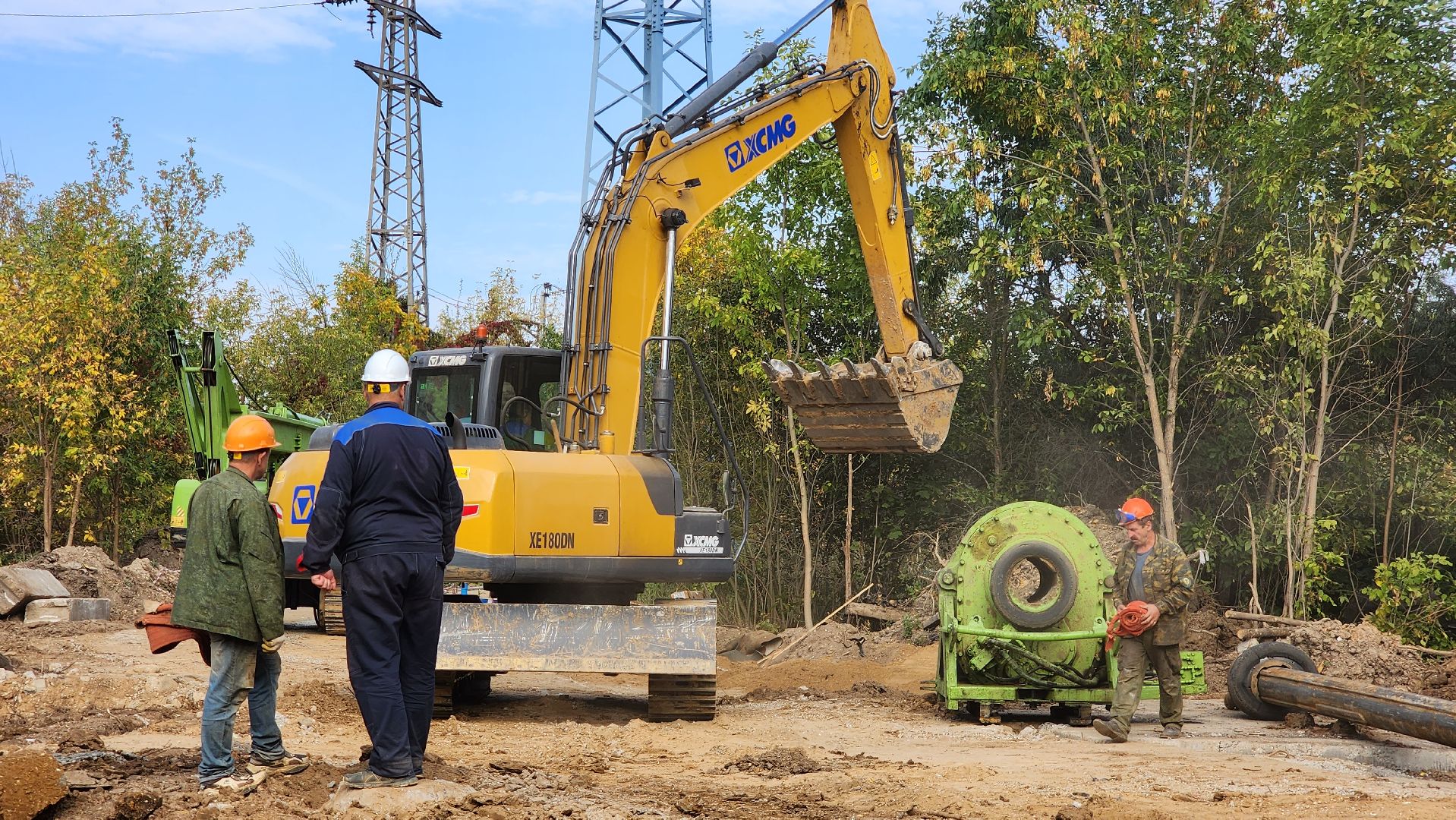 Переход через ЖД, Лобня, Строительство,