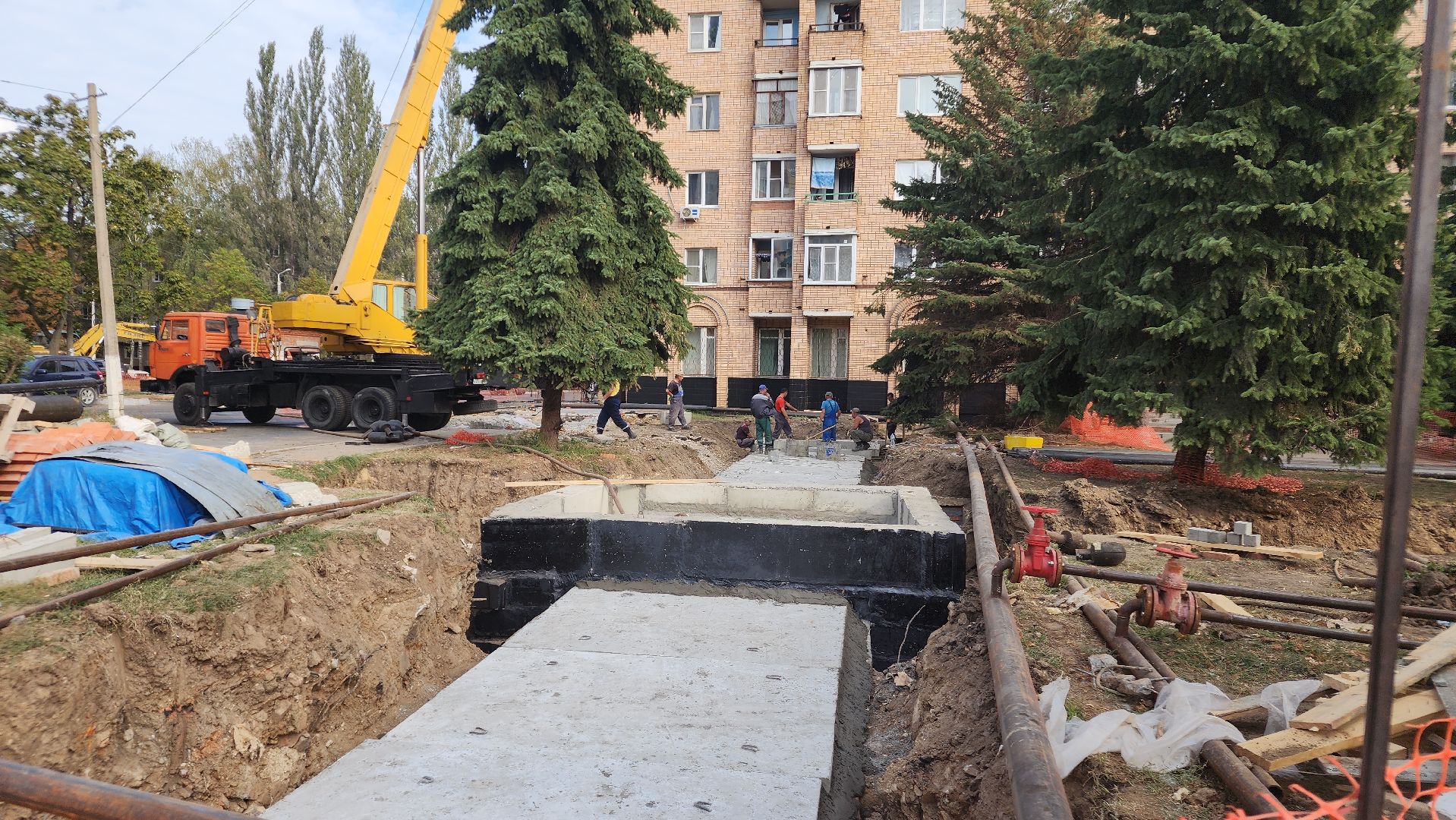 ступино, благоустройство 2024, ремонт теплотрассы,