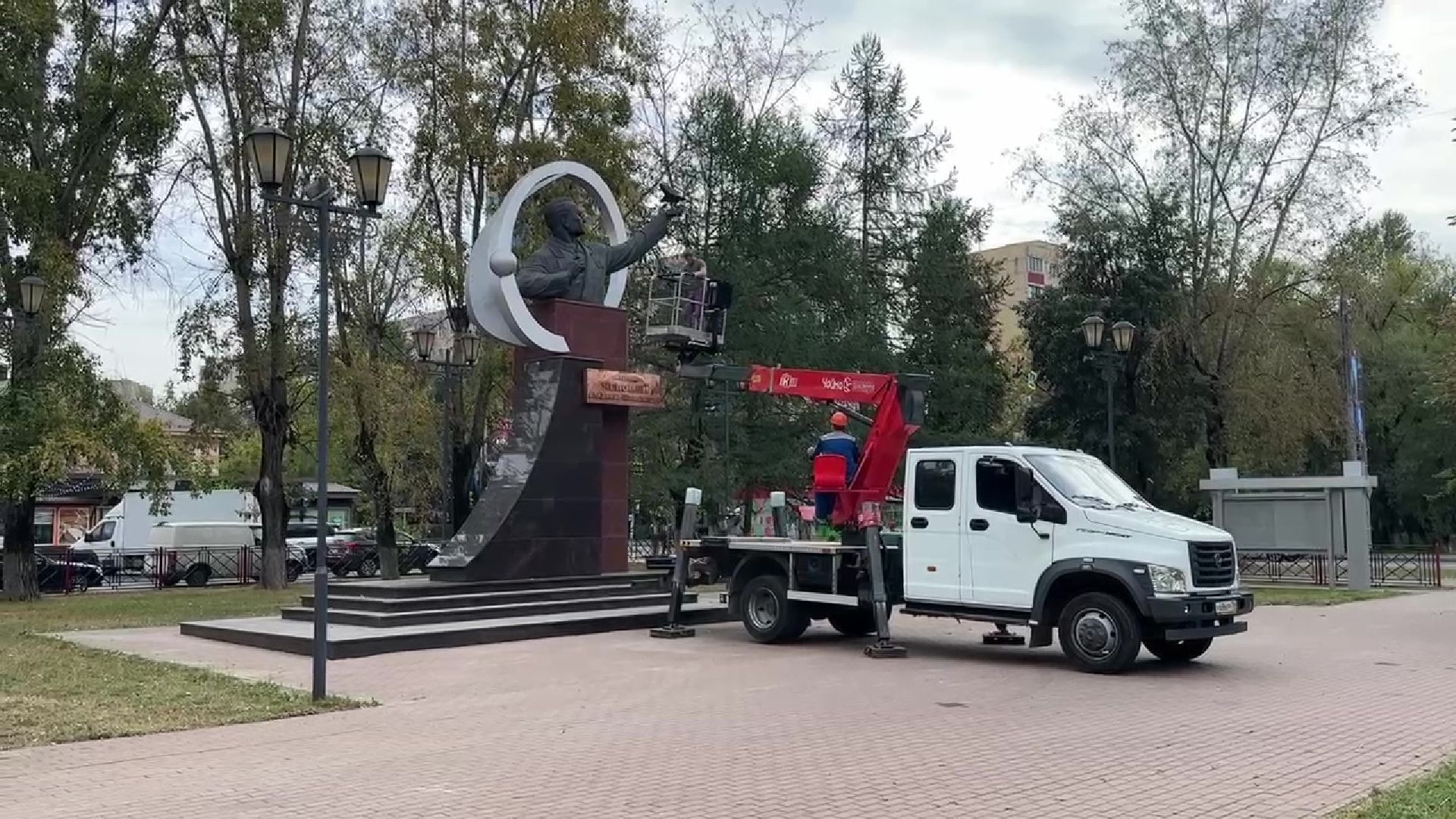 Реутов, Челомей, памятник, реставрация, нпо маш, НПО машиностроения,