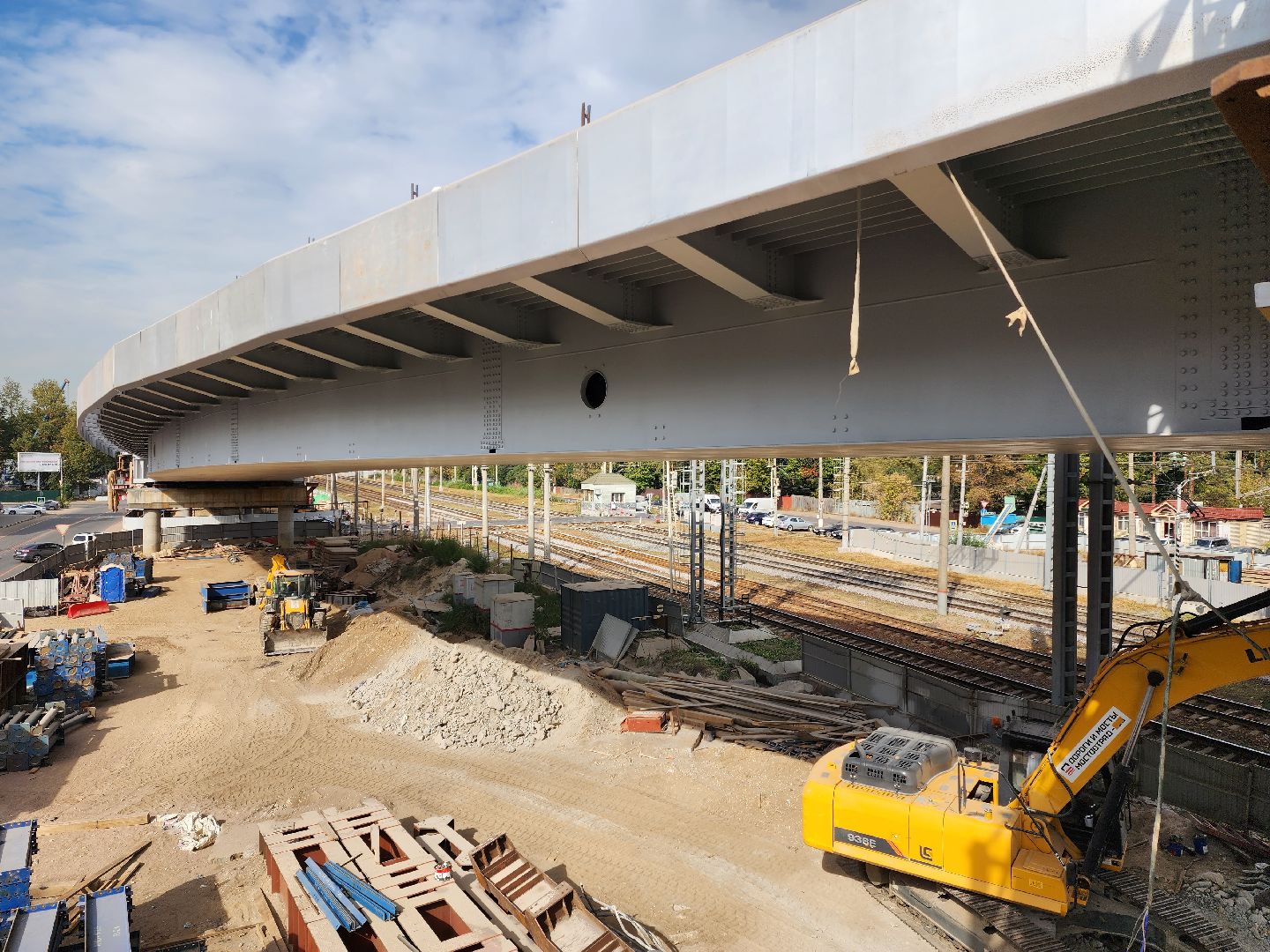 раменское, строительство, путепровод быково,