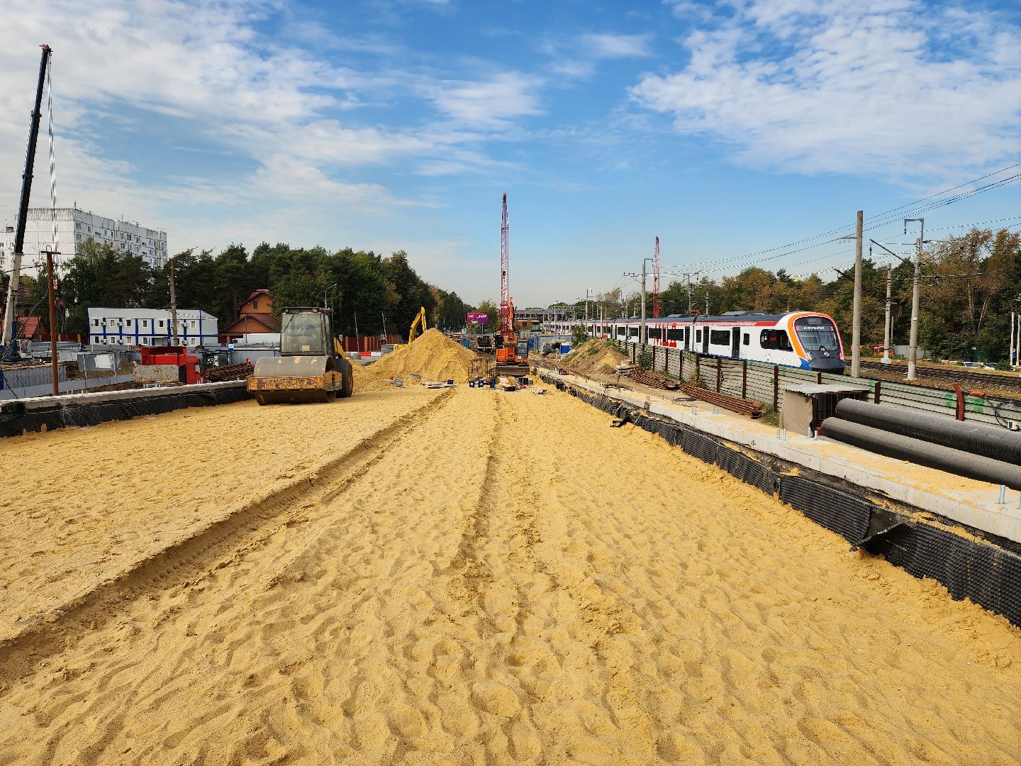 раменское, строительство, путепровод быково,