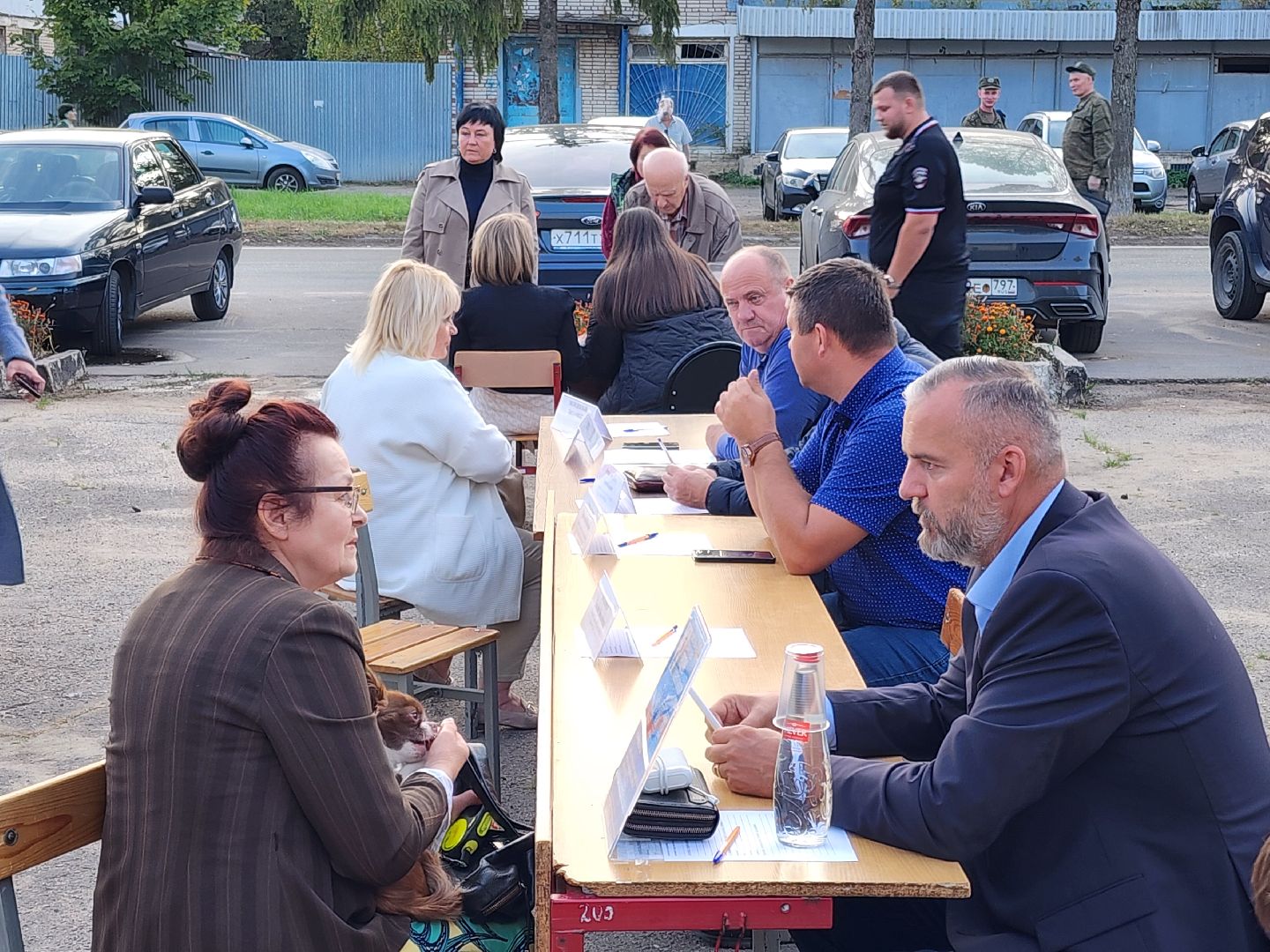 Чехов, деревня Алексеевка, поселок Чернецкое, выездная администрация, встреча с жителями, обращения жителей, благоустройство, улица Победы,