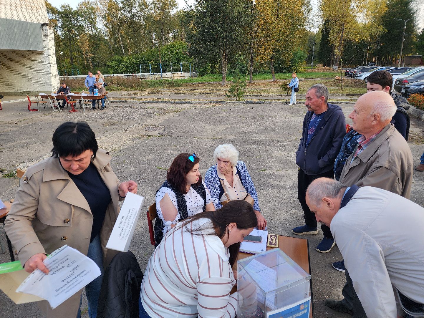 Чехов, деревня Алексеевка, поселок Чернецкое, выездная администрация, встреча с жителями, обращения жителей, благоустройство, улица Победы,