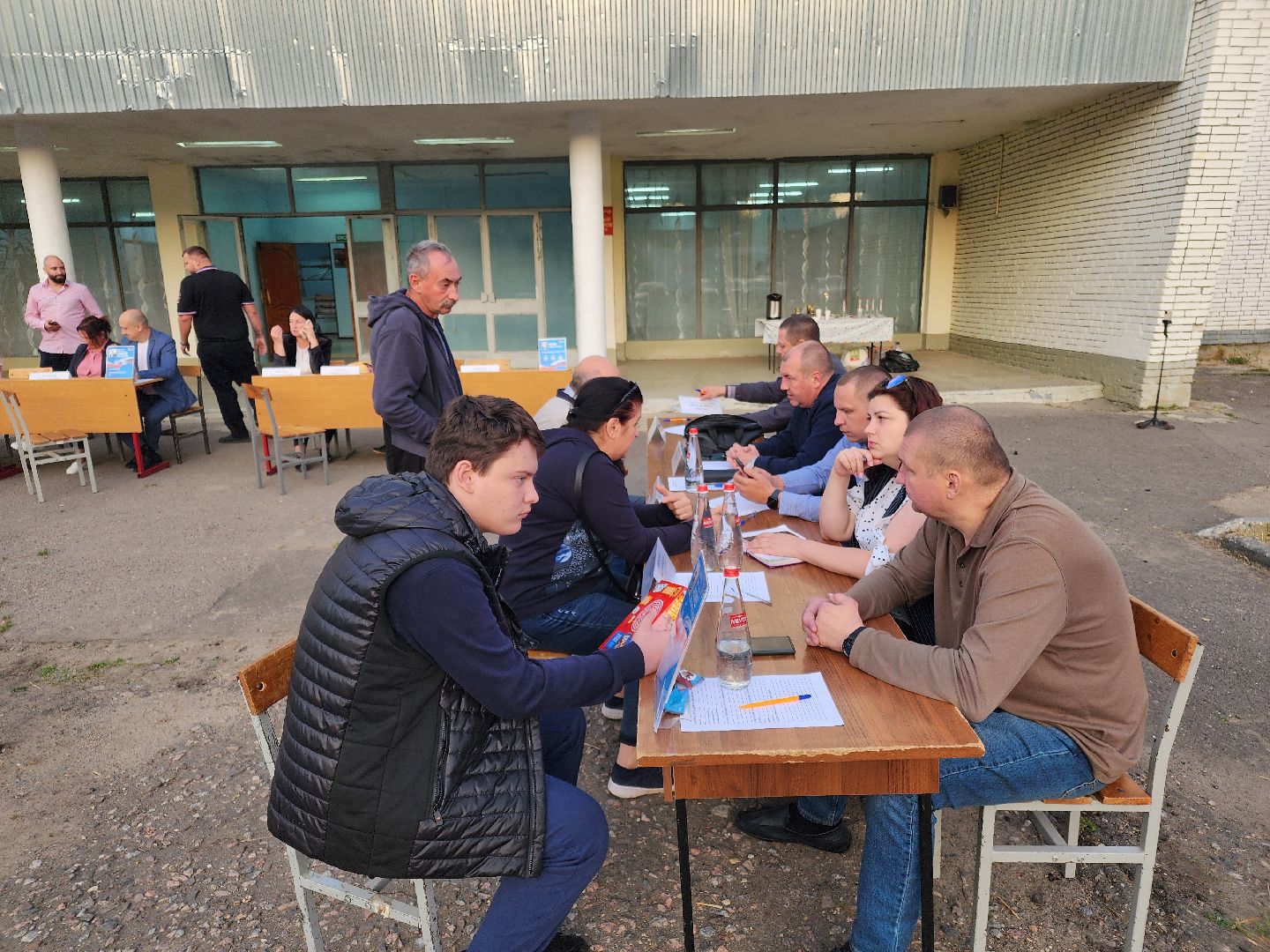 Чехов, деревня Алексеевка, поселок Чернецкое, выездная администрация, встреча с жителями, обращения жителей, благоустройство, улица Победы,