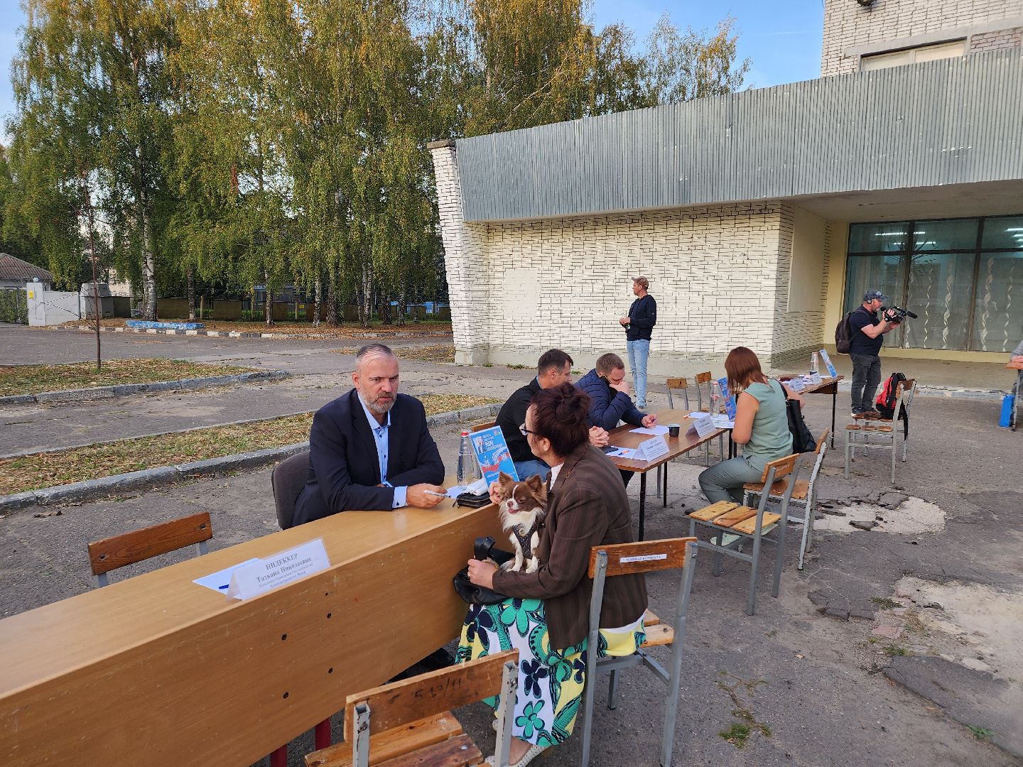 Чехов, деревня Алексеевка, поселок Чернецкое, выездная администрация, встреча с жителями, обращения жителей, благоустройство, улица Победы,