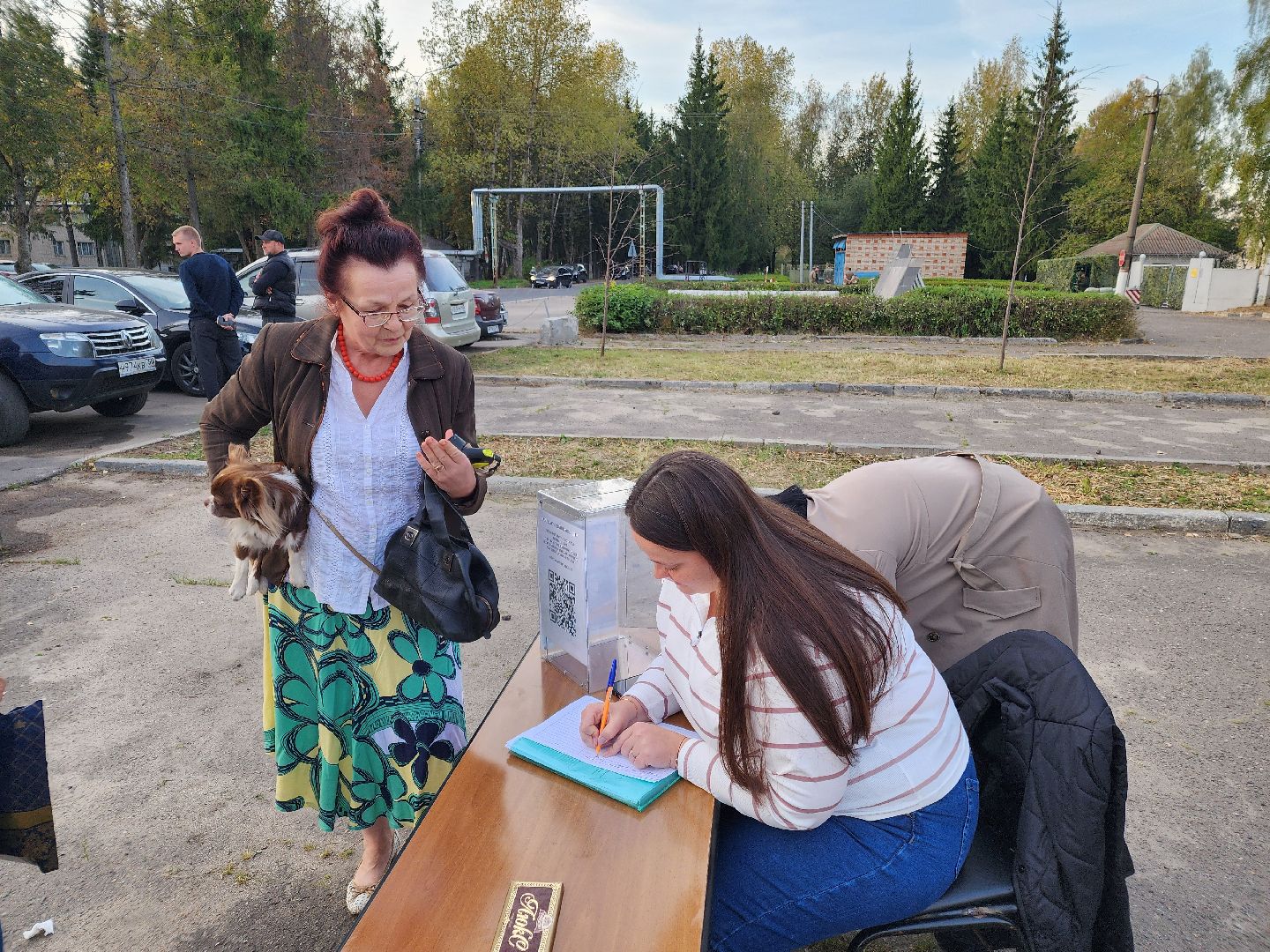 Чехов, деревня Алексеевка, поселок Чернецкое, выездная администрация, встреча с жителями, обращения жителей, благоустройство, улица Победы,