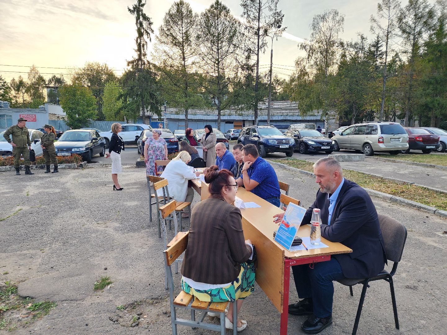 Чехов, деревня Алексеевка, поселок Чернецкое, выездная администрация, встреча с жителями, обращения жителей, благоустройство, улица Победы,