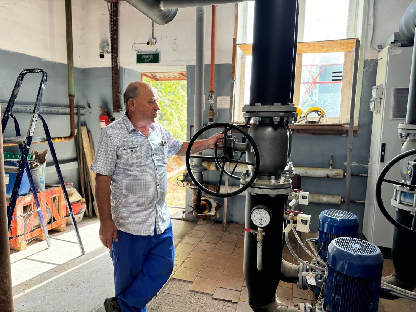 городской округ восход, котельная, пробный запуск, подготовка к зиме,