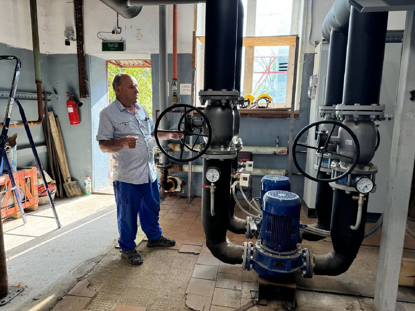 городской округ восход, котельная, пробный запуск, подготовка к зиме,