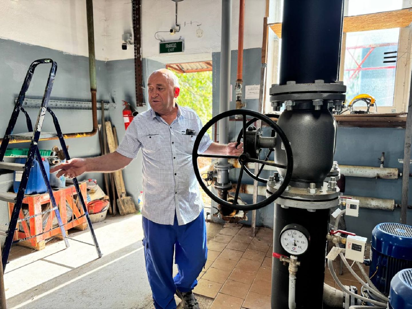 городской округ восход, котельная, пробный запуск, подготовка к зиме,