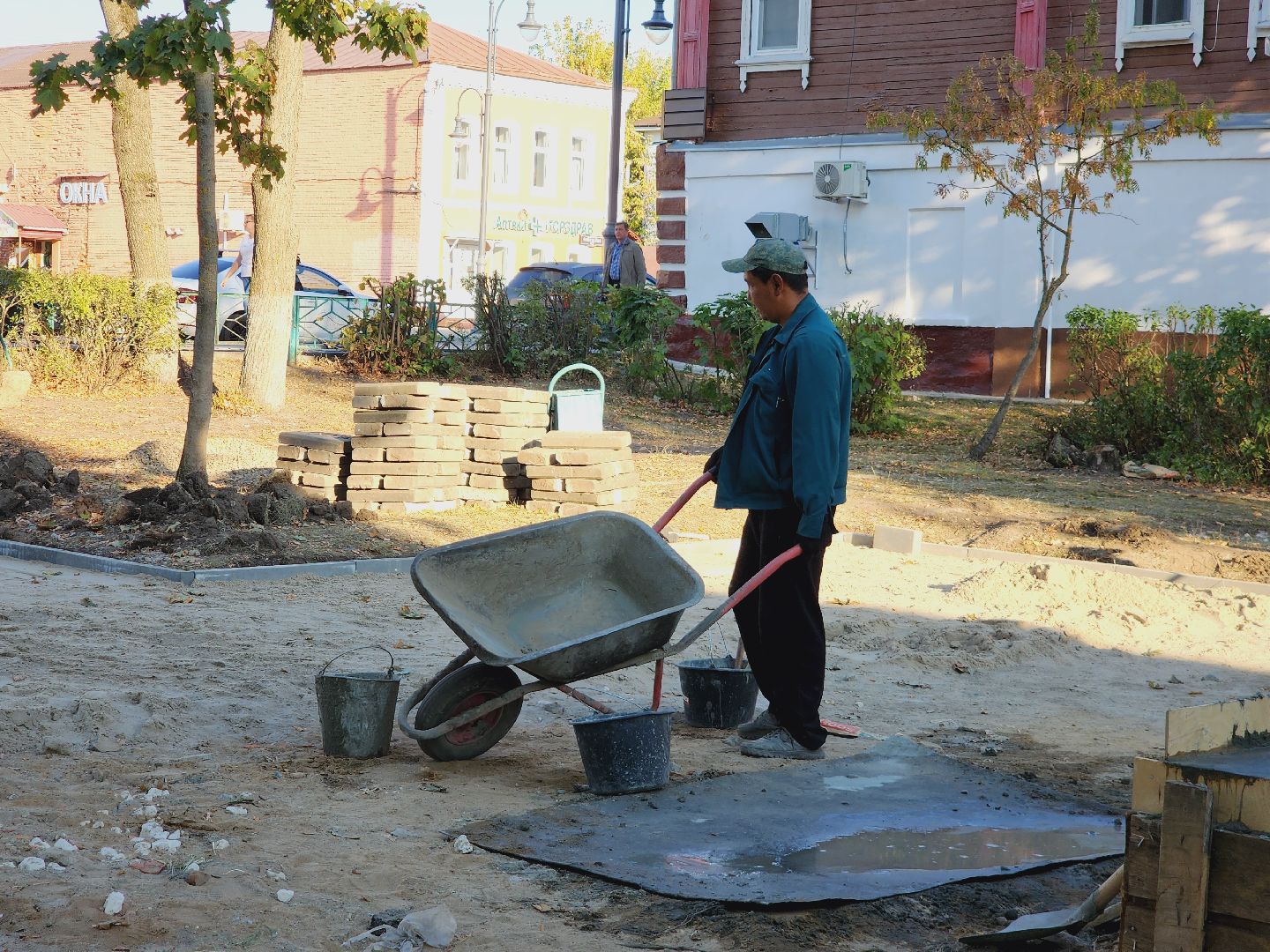 Егорьевск, Благоустройство, Подмосковье, Московская область, сквер,