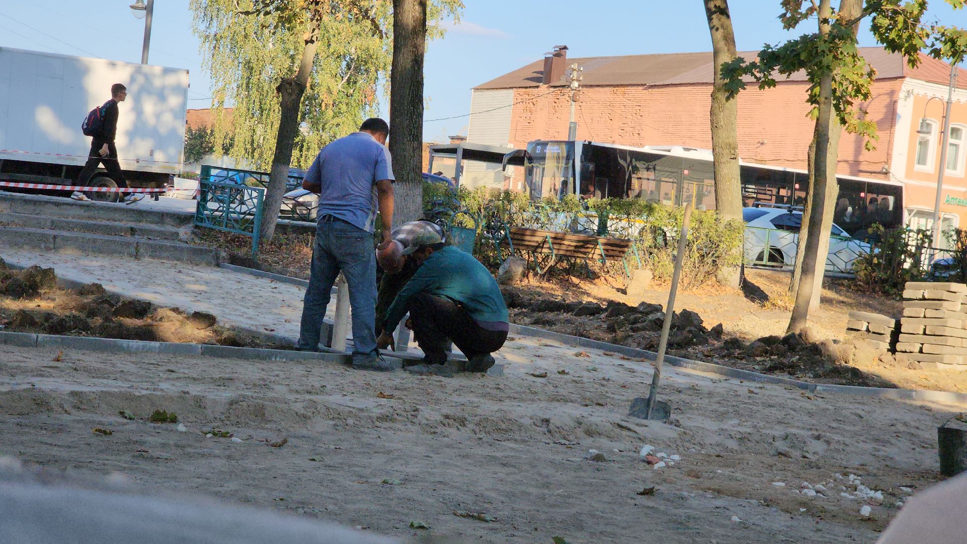 Егорьевск, Благоустройство, Подмосковье, Московская область, сквер,