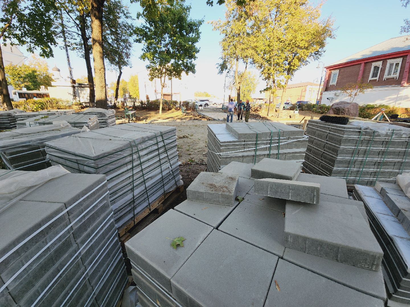 Егорьевск, Благоустройство, Подмосковье, Московская область, сквер,