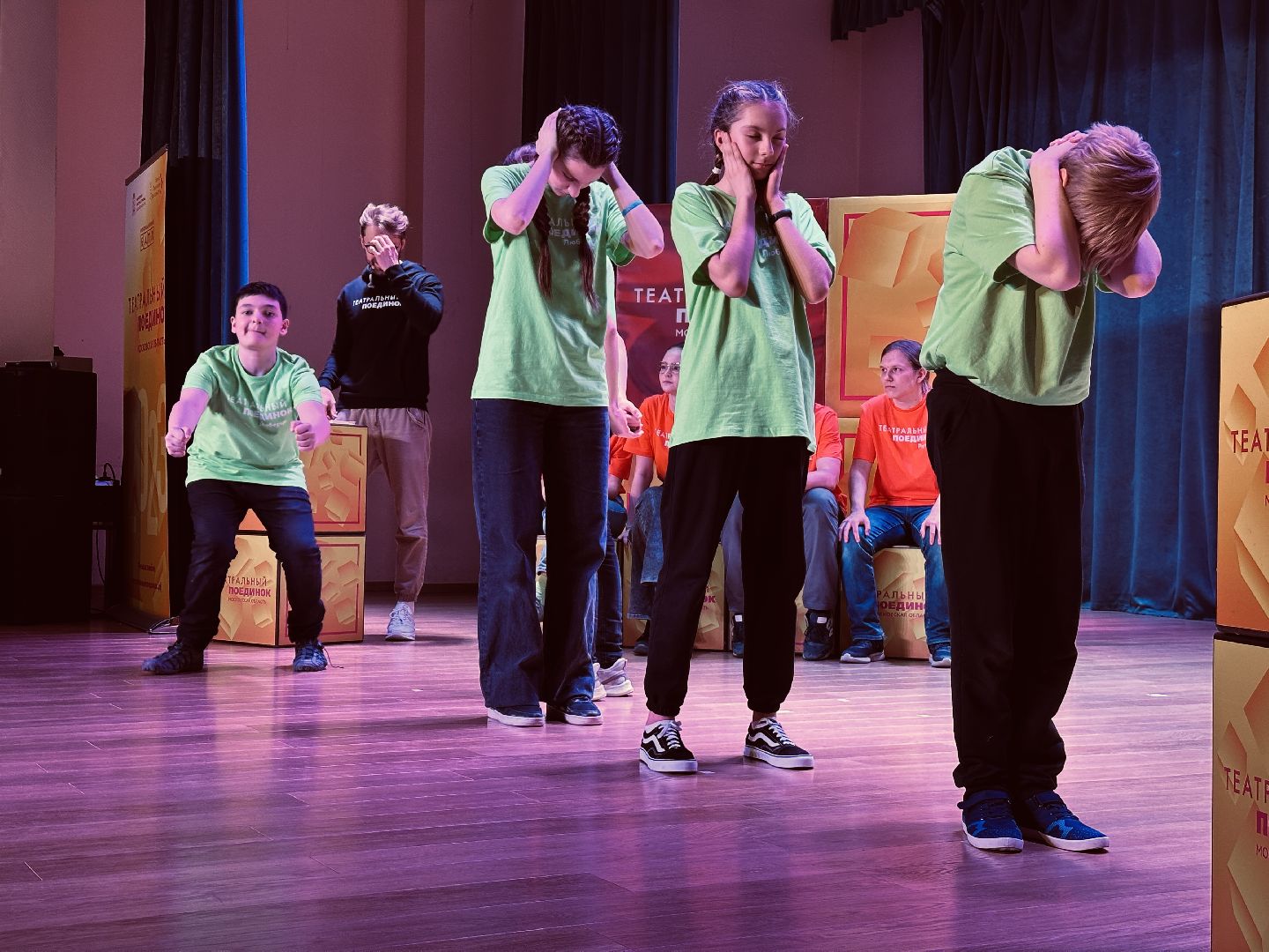 Реутов, Театральный поединок, школьный театр, Московский губернский театр, конкурс, баттл, импровизация