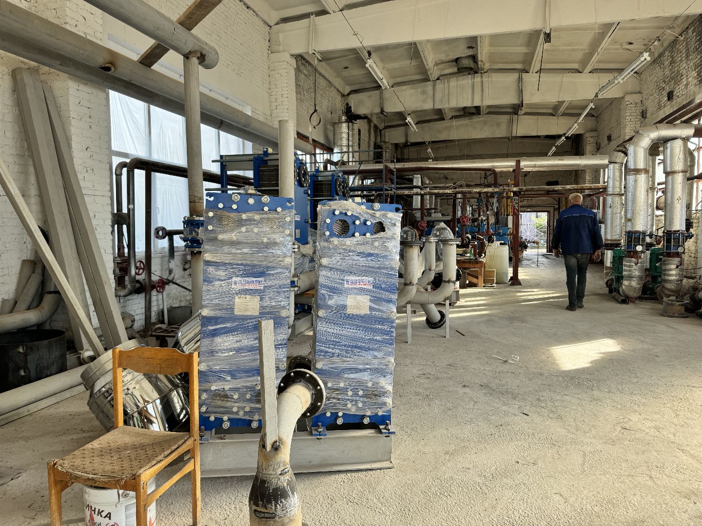 шаховская, котельная, ремонт котельной,