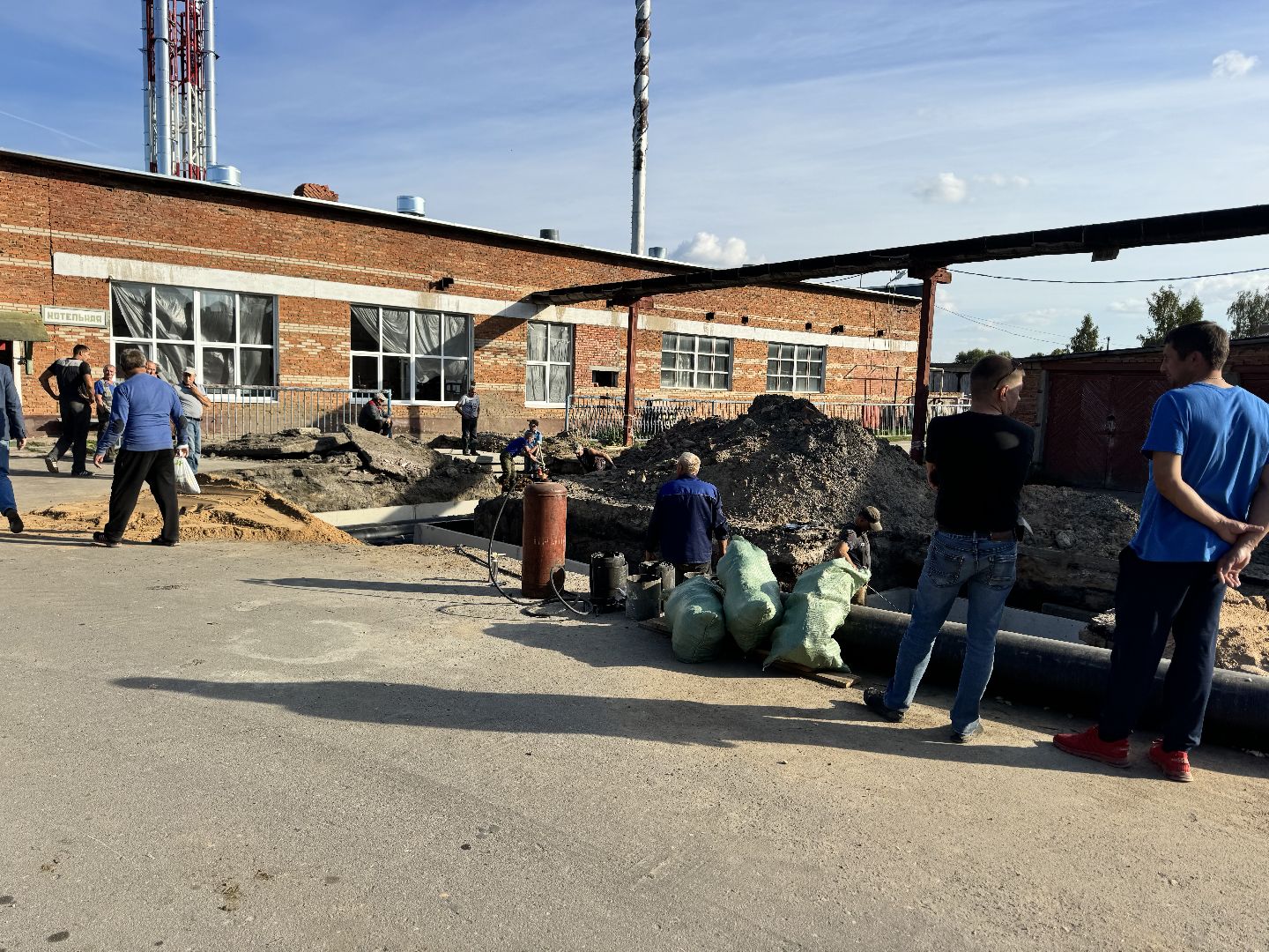 шаховская, котельная, ремонт котельной,