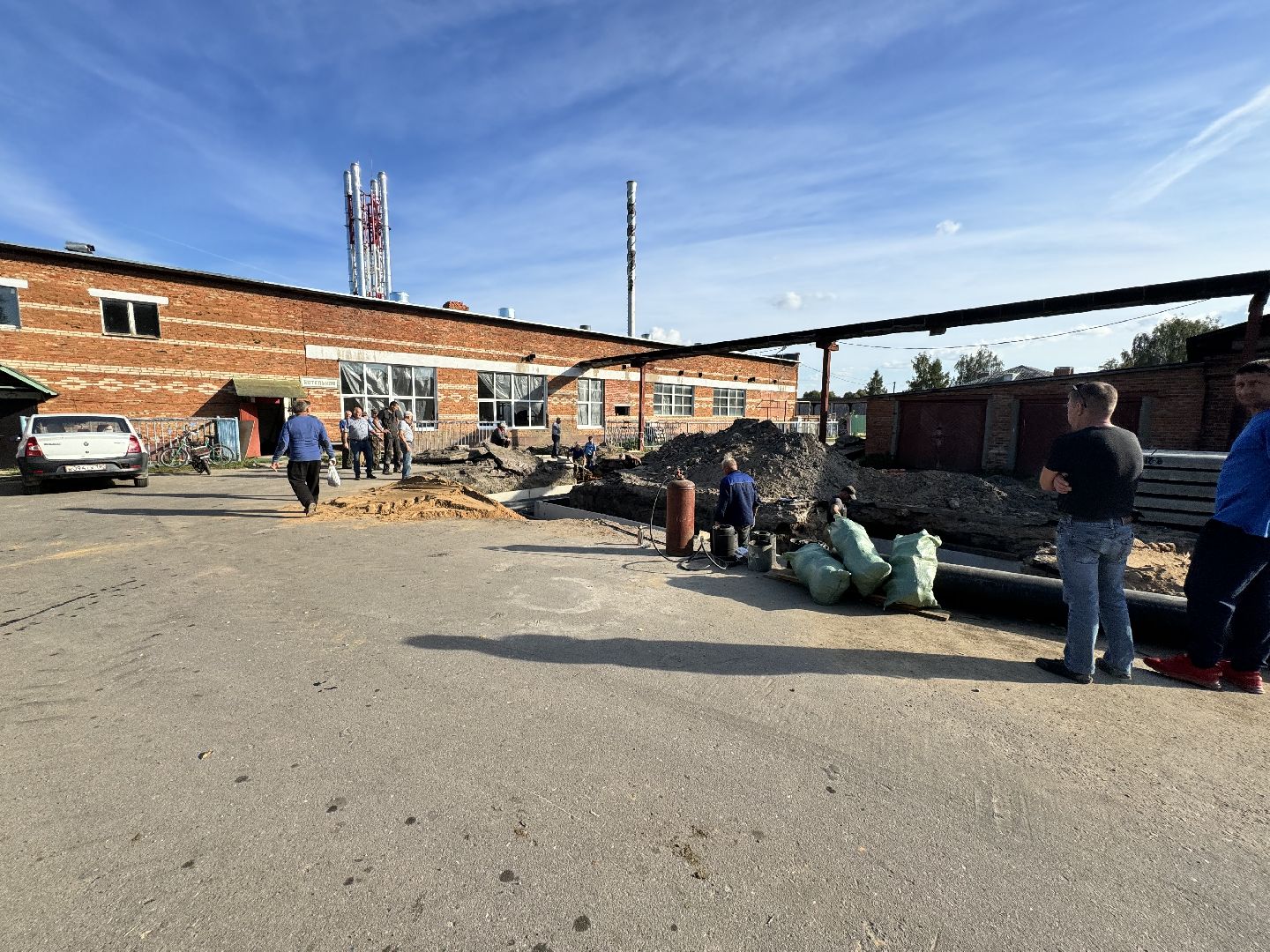 шаховская, котельная, ремонт котельной,