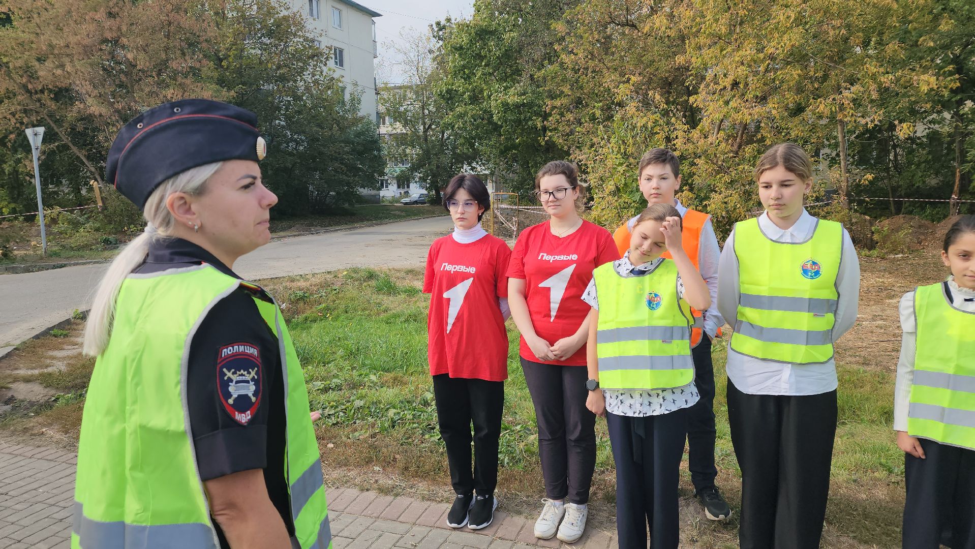 егорьевск, дети, урок, беседа, экскурсии, безопасность, дорожное движение,