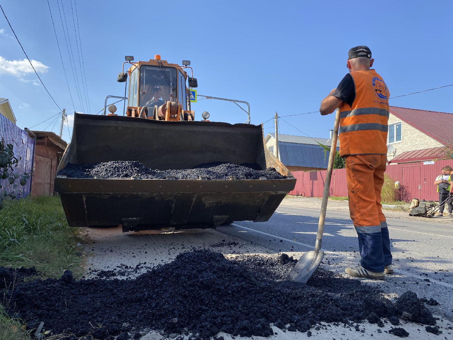 Коломна, Дороги, ямочный ремонт,