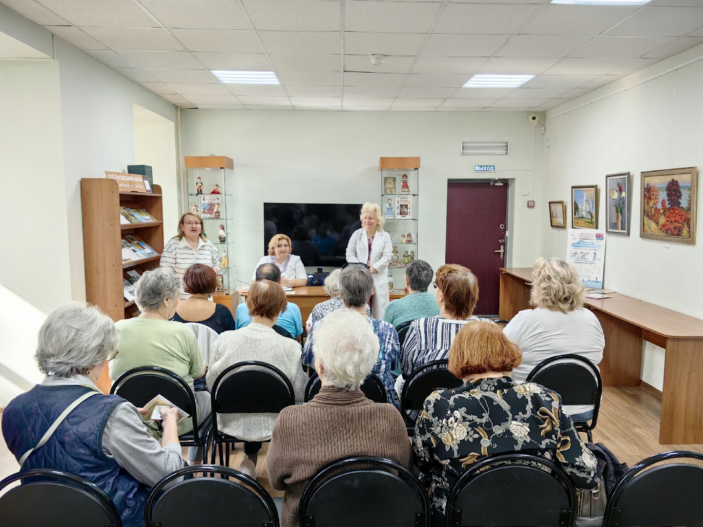 школа здоровья, терапевт, лекция, активное долголетие, гастрит, препараты,