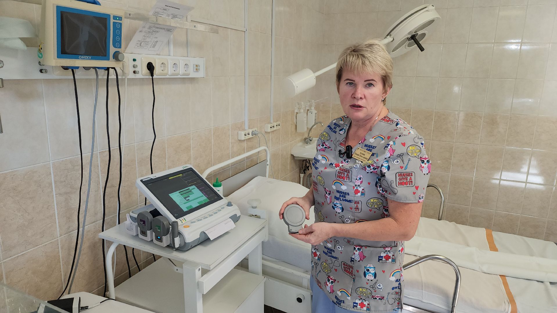 серпухов, серпуховский роддом, новое медицинское оборудование, фетальный монитор, здравоохранение,