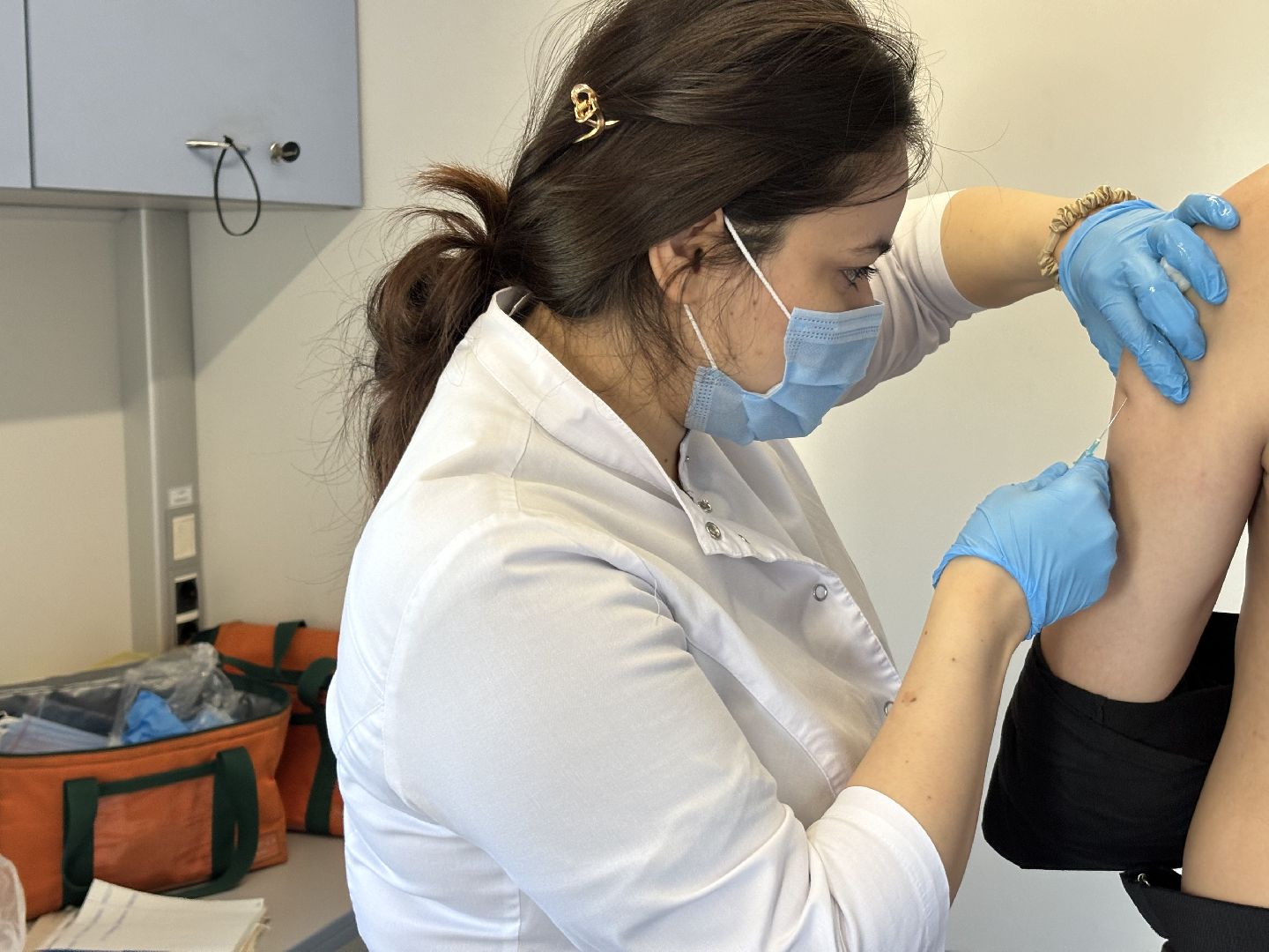 мобильные пункты вакцинации, грипп, вакцинация от гриппа,