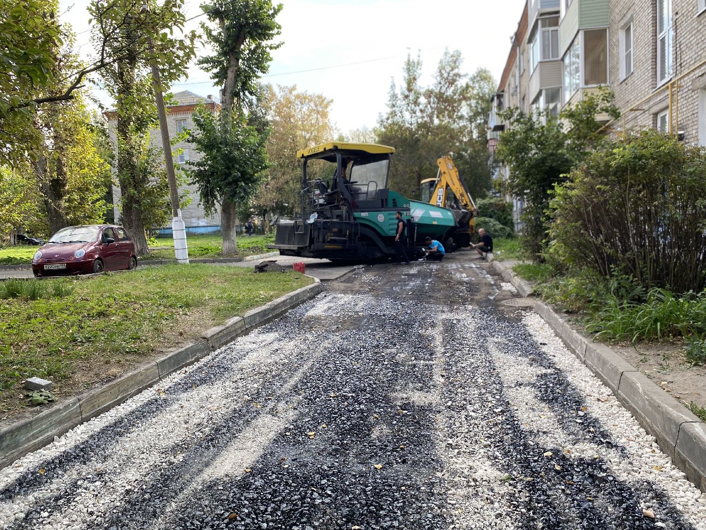 Коломна, Дороги,благоустойство, новый асфальт,