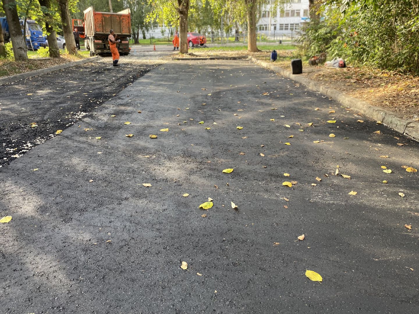 Коломна, Дороги,благоустойство, новый асфальт,