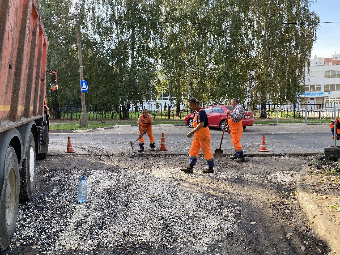 Коломна, Дороги,благоустойство, новый асфальт,