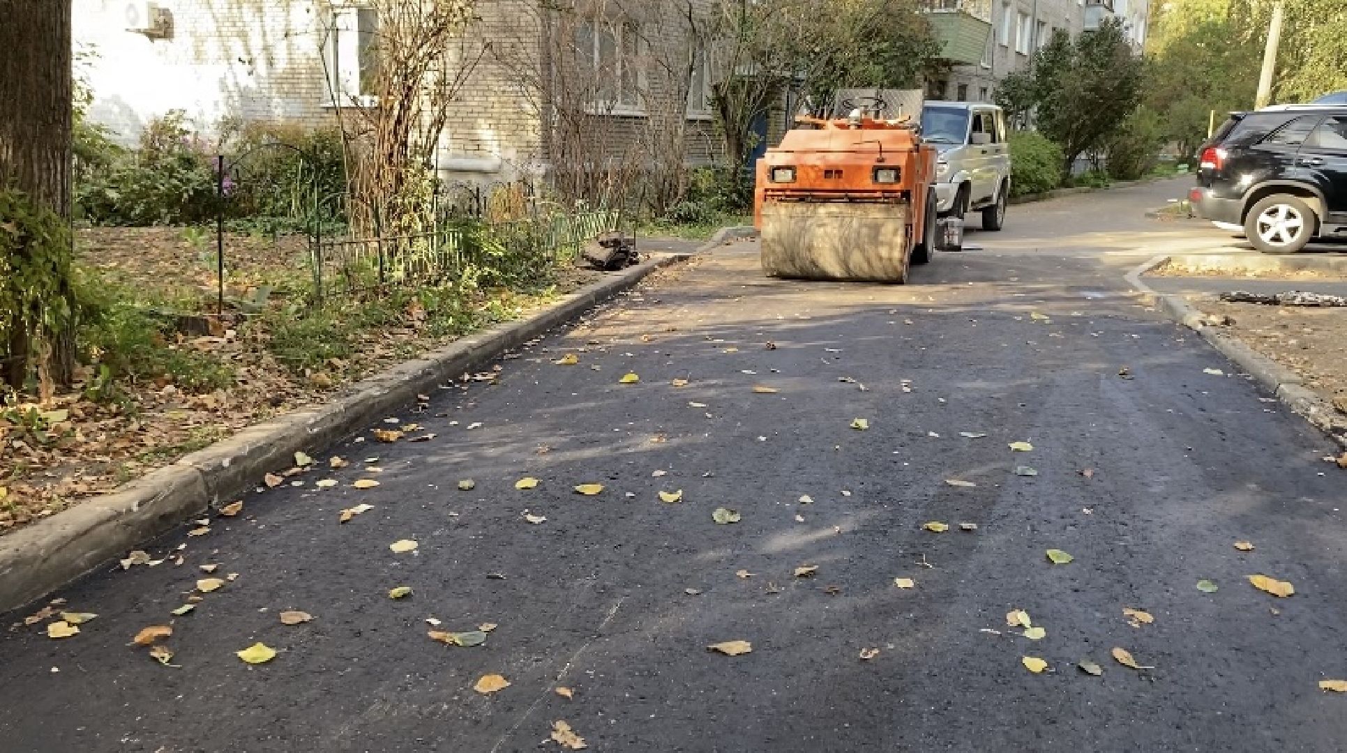 Коломна, Дороги,благоустойство, новый асфальт,