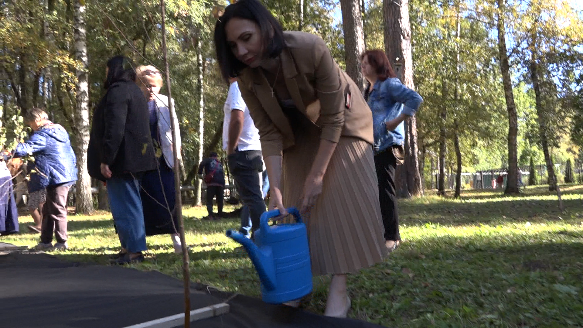 акция посадка деревьев, озеленение Власихи, День в лесу сохраним лес вместе, посади свое дерево, березовая роща Власиха,
