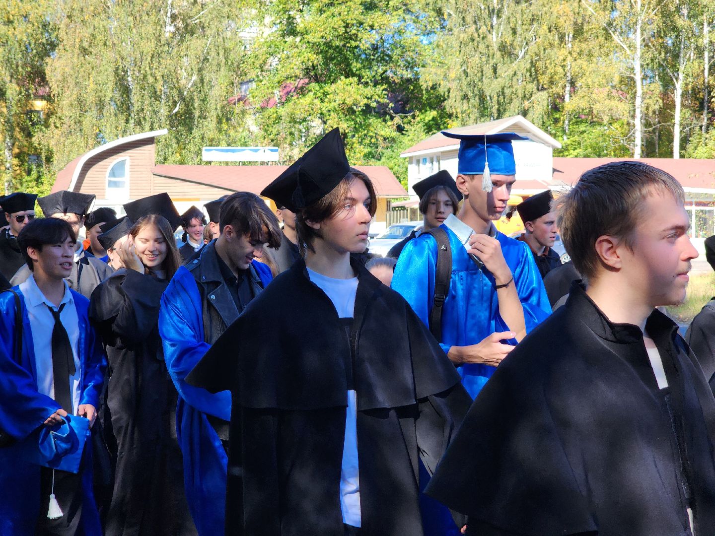 Дубна, Университет Дубна, Торжество, Шествие, Студенты, Юбилей,