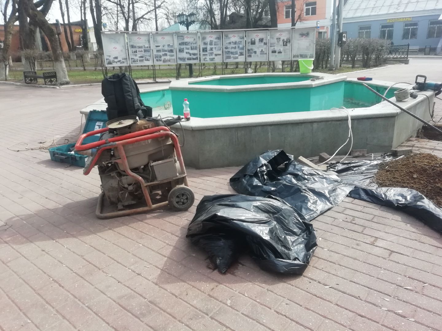 Звенигород, благоустройство, фонтаны, пешие прогулки, Звенигородская ремонтно-эксплуатационная служба, капитальный ремонт, текущий ремонт