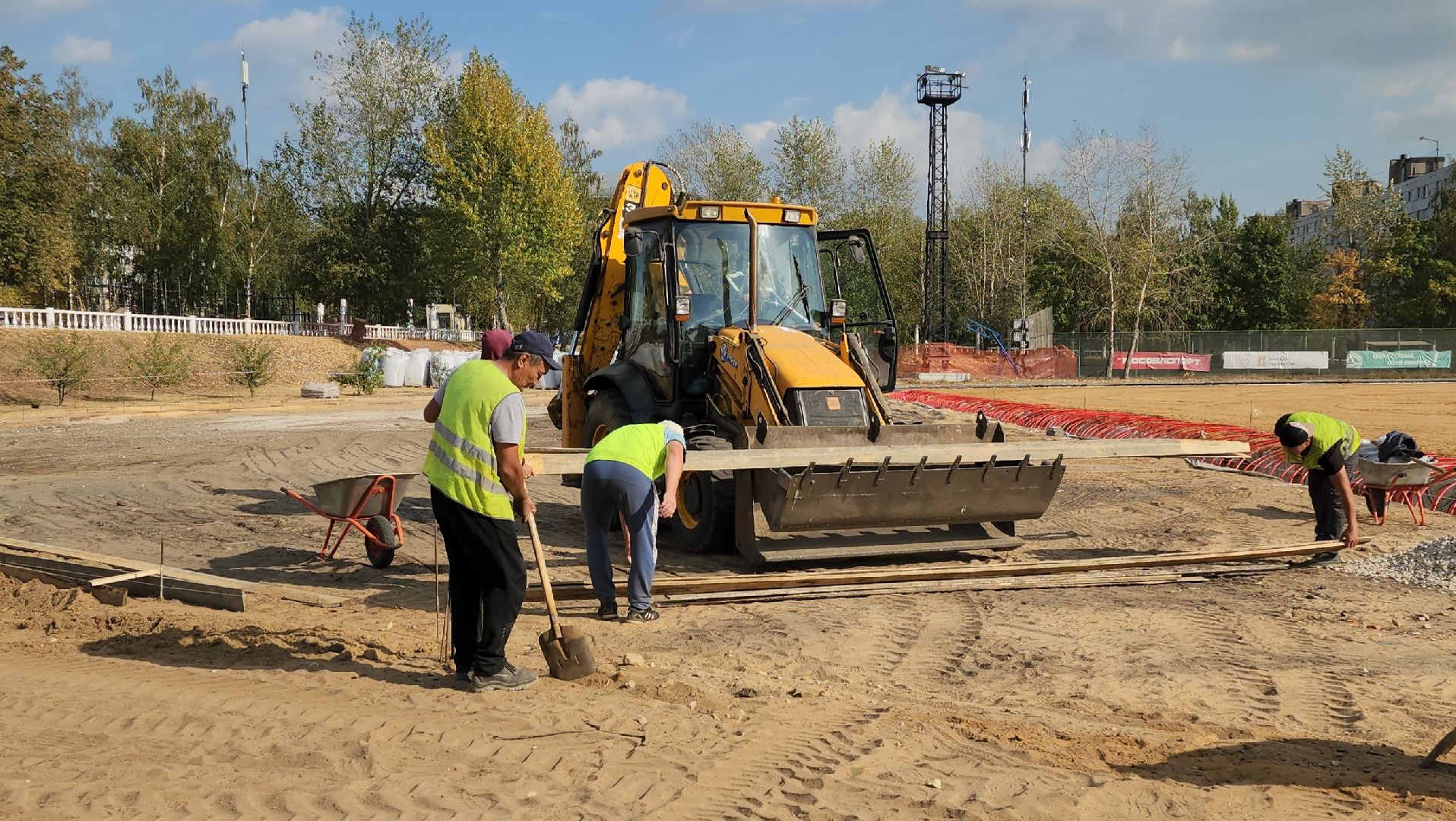 реконструкция стадиона,