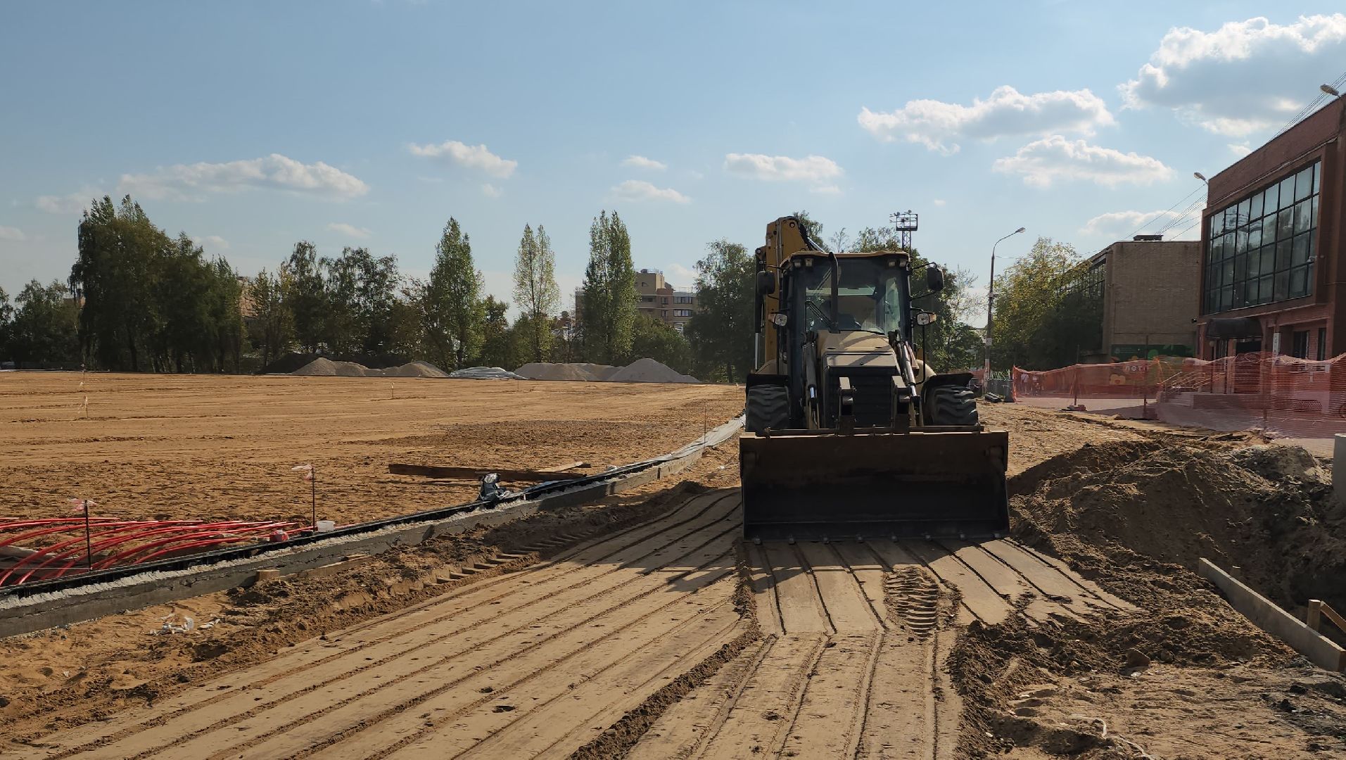 реконструкция стадиона,