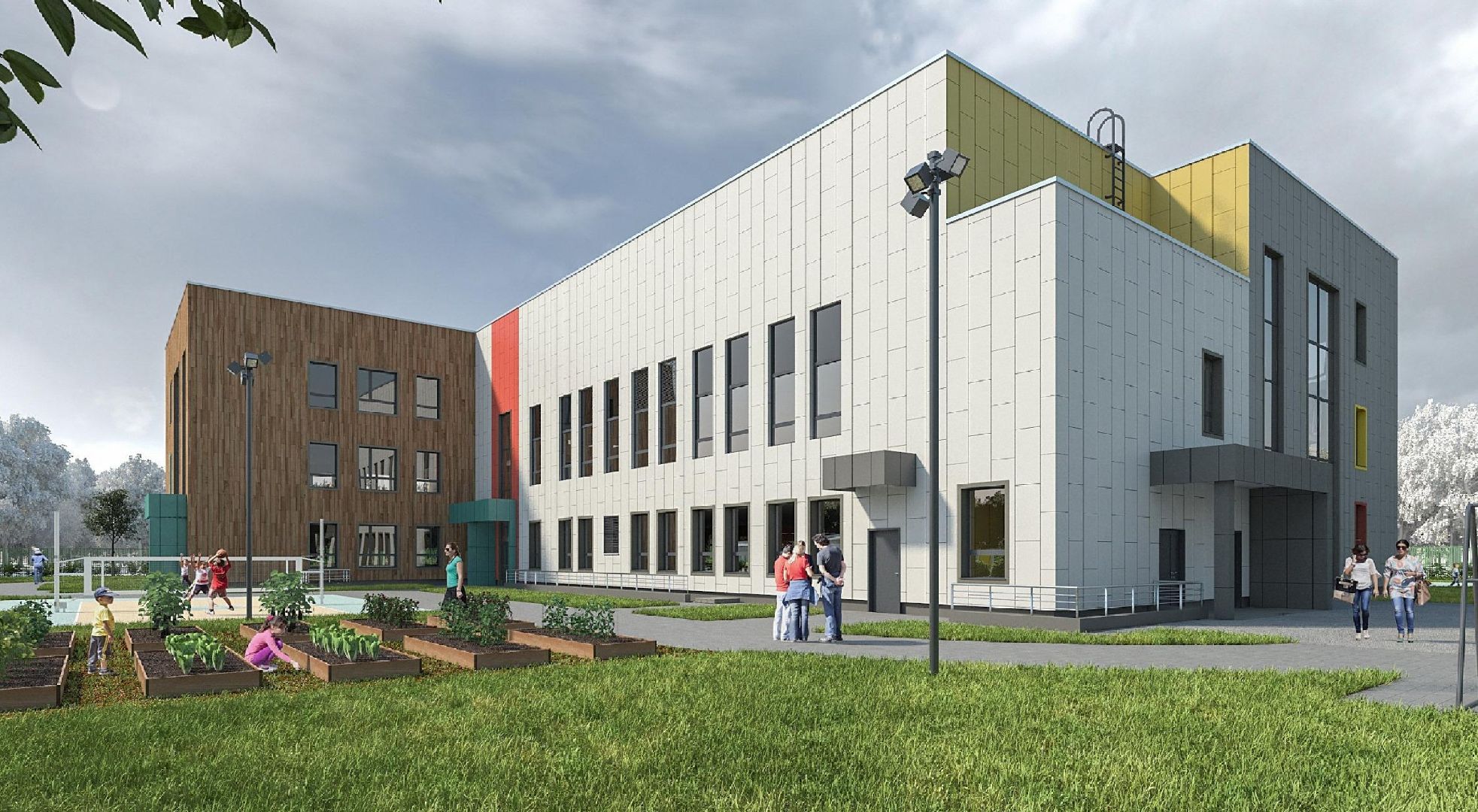 детский сад, строительство, спортивный зал, психолог, пищеблок, ясли,