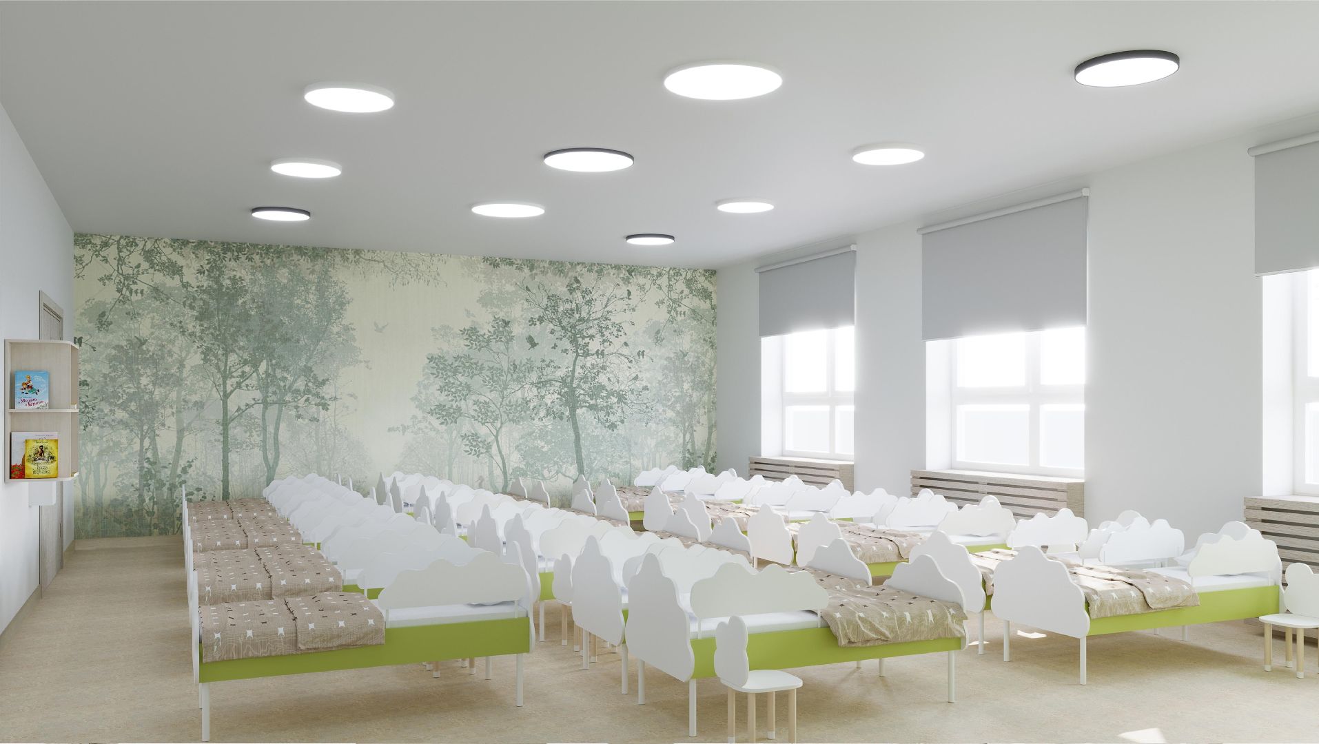 детский сад, строительство, спортивный зал, психолог, пищеблок, ясли,