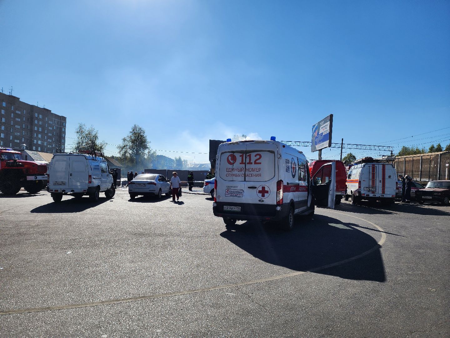 Подольск, Пожар, Львовка, Торговые ряды,